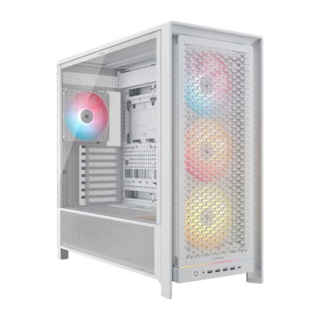 Boitier PC - CORSAIR - FRAME 5000D Mid-Tower Airflow Case - Radiateur jusqu'a 420 mm - Blanc