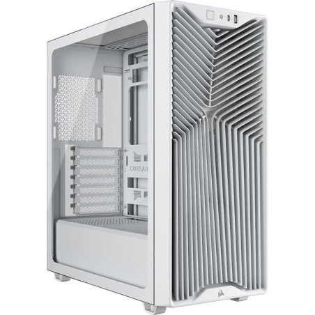 Boîtier PC - CORSAIR - 3200D RS - Moyen Tour - 3 ventilateurs RS120 - Blanc