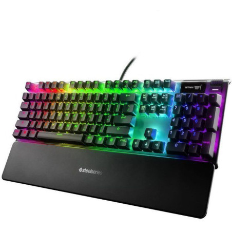 Clavier gamer mécanique - STEELSERIES - Apex 7 Red Switch - FR - Pavé numérique - Rétroéclairage RGB - Noir