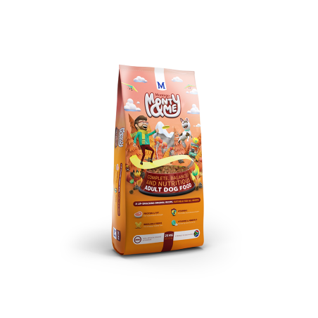 Croquettes MONTY & ME Adulte - 20 kg