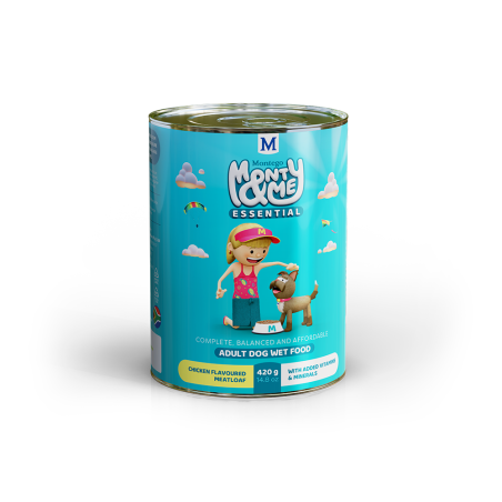 Pâtée essentielle pour chat MONTY & ME - 420 g