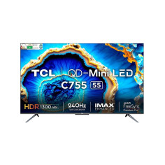 TV TCL 55'' QD MINI LED 4K GOOGLE 55C755
