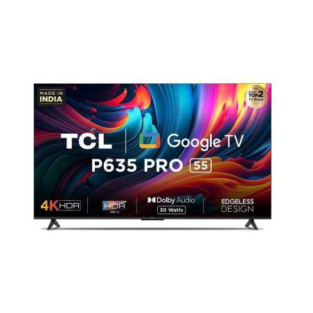 TCL TV UHD 55" Smart plat Google 55P635