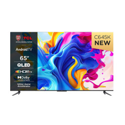 Smart TV Google TCL 65" QLED 60Hz 4K MEMC 65C645