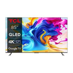 Smart TV Google TCL 85" QLED 60Hz 4K MEMC 85C645
