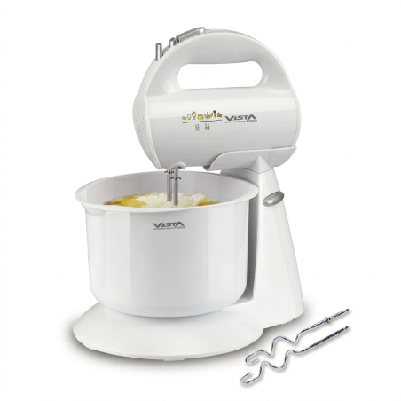 Batteuse électrique avec bol VISTA 150W blanc