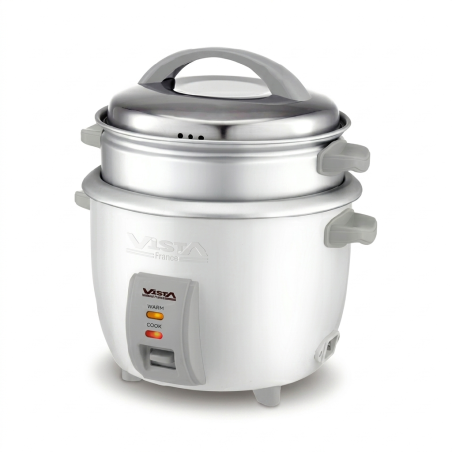Cuiseur à riz VISTA avec couvercle en inox 1,8L 700W