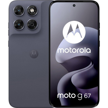 MOTOROLA - G67 - 4/256 Go - Gris