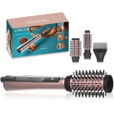 Brosse coiffante - CECOTEC - CeramicCare 3in1 AirBrush - Revetement céramique - 1200 W
