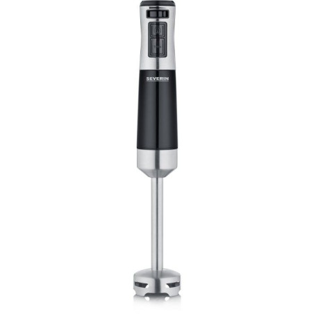 Mixeur plongeant polyvalent - SEVERIN - SM3771 - 600 W - Pied amovible - 15 000 tours/mn - Sans BPA - Noir / Inox