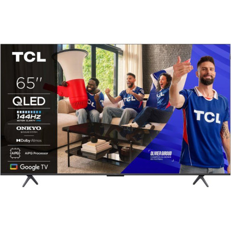 TCL 65P89K TV QLED 65 (164 cm) - 4K UHD 3840x2160 - 144 Hz - Dolby Vision - Google TV - 4xHDMI 2.1 - WiFi