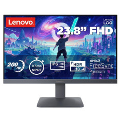 Ecran PC Gamer LENOVO LOQ 24-10 - 23,8 - FHD - 200Hz - Dalle IPS - 0,5ms - AMD FreeSync Premium