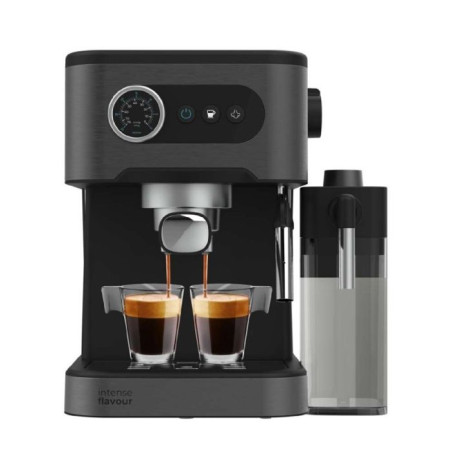 Machine a café - CECOTEC - Espresso 20 Pro Latte - 1350 W - 20 bars - 1,5 L - Noir
