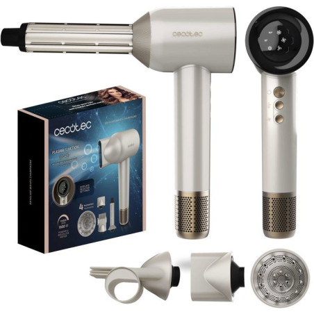 Seche-cheveux - CECOTEC - DryGlam Waves Champagne - 1600 W