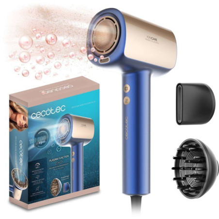 Seche-cheveux - CECOTEC - DryGlam Nano Plasma Blue - 1600 W