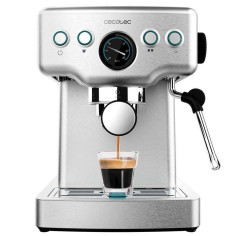 Machine a café - CECOTEC - Power Espresso 20 Barista Mini - 1465 W - 20 bars - 1,8 L - Inox