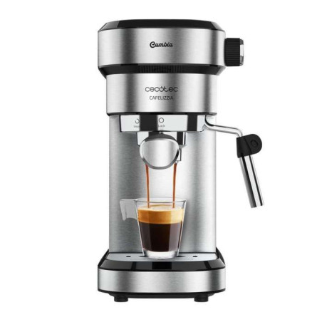 Machine a café - CECOTEC - Cafelizzia790 Steel - 1350 W - 20 bars - 1,2 L - Inox