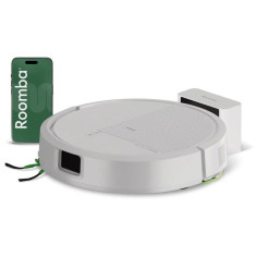 iRobot ROOMBA 115 - Robot aspirateur laveur - 15 000 Pa - 240 ml - Blanc