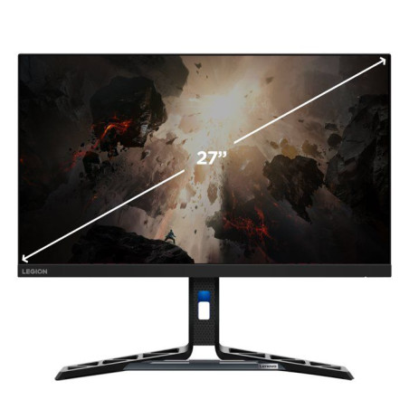 Ecran PC Gamer LENOVO Legion R27q-30 - 27 - QHD - 180Hz - Dalle IPS - 0,5ms - Pied réglable en hauteur