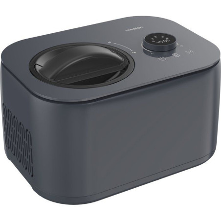 Machine a glaces - MEDION - MD 100116 - 1 L - Avec compresseur - Fonctions : glace, yaourt et slushies - 100 W