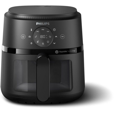 Friteuse sans huile - PHILIPS - NA210/00 - Airfryer Série 2000 - Capacité 3,2 L - 13 modes de cuisson - 1300 W - Noir