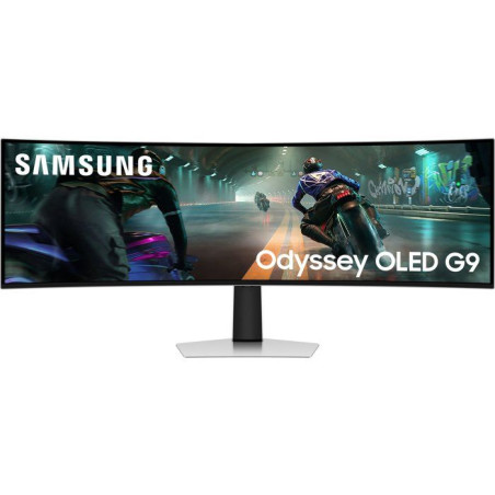 Ecran PC Gamer incurvé - SAMSUNG - 49'' - Dual QHD - 144Hz - Dalle OLED - 0.03ms - Ajustable en hauteur - ODYSSEY OLED G9 - G91