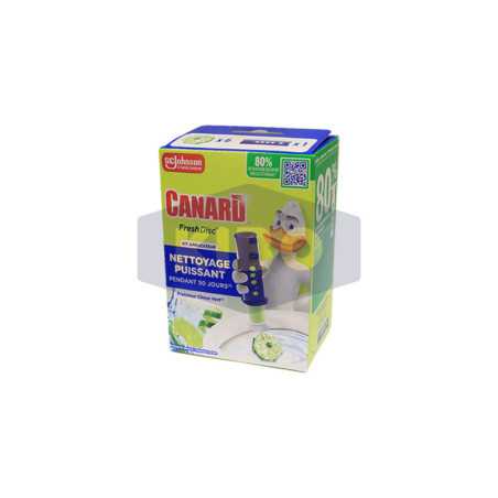 Bloc wc fresh disc fraîcheur criton vert + 1 applicateur