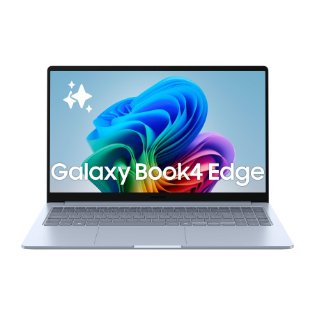 Samsung Galaxy Book4 Edge Ordinateur Portable avec IA 15.6’’, Copilot+ PC, Snapdragon X Plus (8-Core), Mémoire 16 Go, Stockage 2