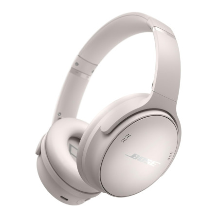 Casque sans fil BOSE QuietComfort SC à réduction de bruit blanc - Supra-aural Bluetooth - 24 heures d'autonomie - Etui souple