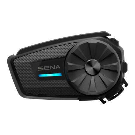 Système intercom Mesh pour motos SENA Spider noir - Pack simple (2022)