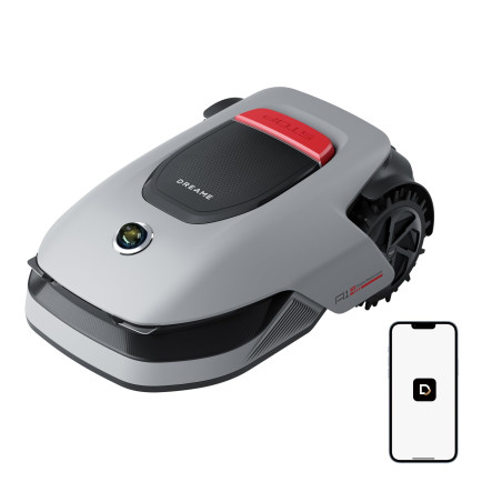 DREAME A1 Pro Robot Tondeuse sans Fil Périphérique, 360° 3D LiDAR, Recommandé 2000 m², Contrôle Via App, Gestion intuitive des Z