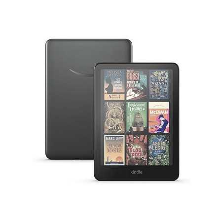 Livre numérique Amazon Kindle Colorsoft Signature Edition (Nouvelle génération) - 32 Go - Autonomie jusqu'à 12 semaines -Noir