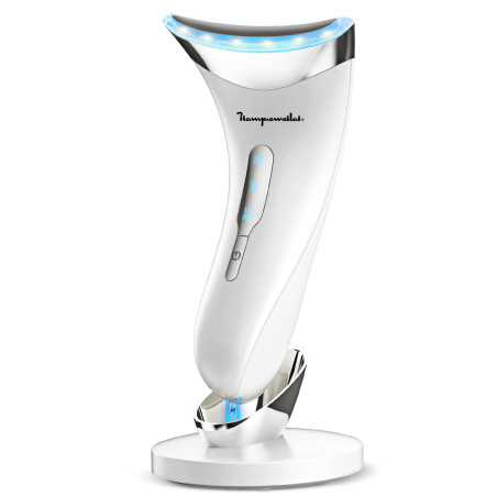 Appareil Massage Visage - EMS - 45°C - 3 Modes LED