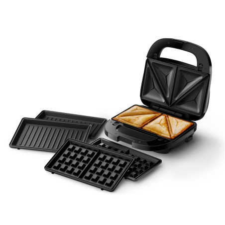 Croque-Monsieur 3-en-1 PHILIPS Série 5000 HD2350/80 - 750W - Noir