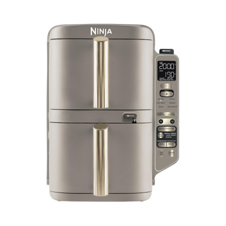 Air Fryer Double Stack XL NINJA jaune SL451EUSD - Double tiroir - 9,5 L - 6 modes de cuisson - 8 portions