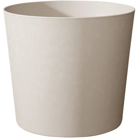 Pot de fleurs Conique Ø 60 cm - EDA - Element - 100 L - Systeme de drainage - Intérieur / Extérieur - Ø 57,5 x H 48,2 cm - C