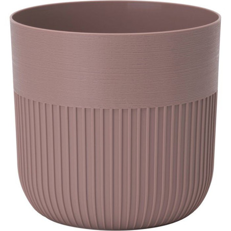 Pot de fleurs rond - GARDEN ID - Luca Grande - Ø 30 - 17 L - H 30 cm - Cacao