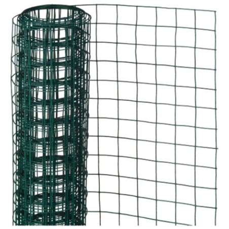 Grillage carré - NATURE - 1 x 3 m - Ep. 19 mm - Vert
