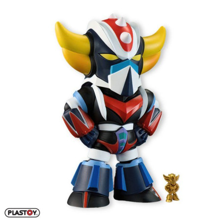 Figurine - PLASTOY - Goldorak XXL + Mini statuette - PVC - 40 cm - Mini 7 cm