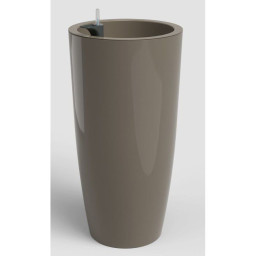 Pot de fleur haut rond avec...