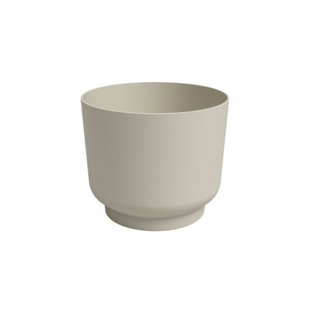 Pot de fleur Miami - Plastique - Creme - Rond - 29.7x29.7x25.1 cm - 13 L - ARTEVASI