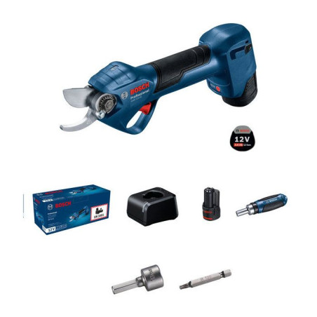Élagueur sans fil Pro Pruner GGP 12V-25 Professional avec 2 Batteries + 1 Chargeur - BOSCH - 06008D8100