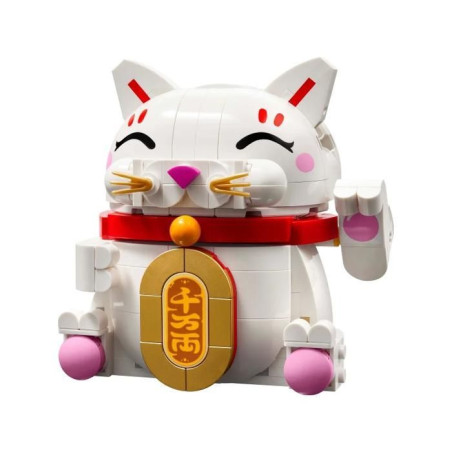 Set de construction - LEGO - 40813 - Chat porte-bonheur - Décoration - a monter soi-meme