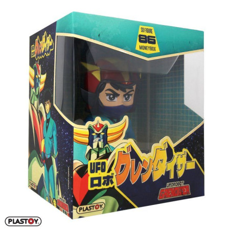 Tirelire - PLASTOY - Goldorak Alcor - Plastique - 15 cm