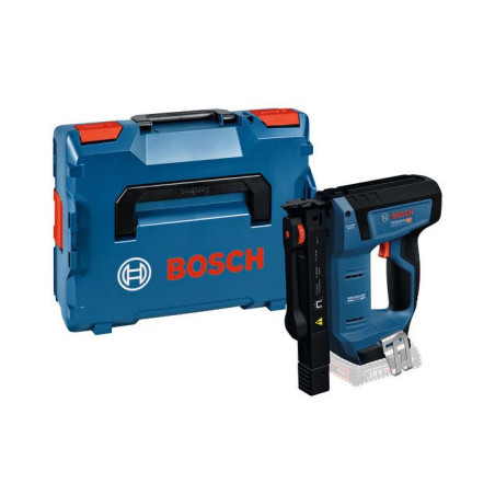 Agrafeuse a bois - BOSCH - GTH 18V-14 L-BOXX - 18V Brushless - Agrafes 6-14 mm - Systeme contre-balancier