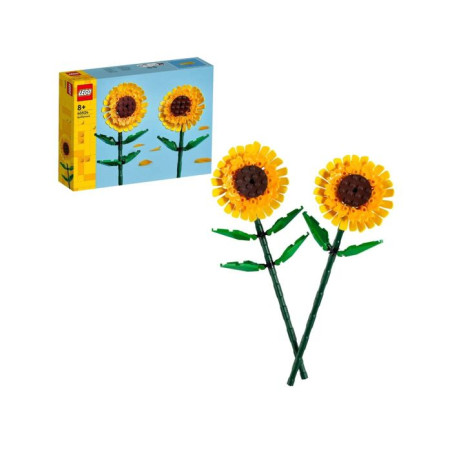 LEGO Botanicals 40524 Tournesols - Kit de Construction de Fleurs Artificielles - Pour adulte ou enfant des 8 ans