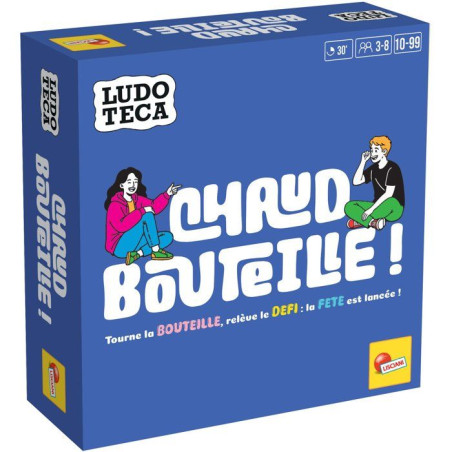 Chaud Bouteille! - Jeu de Défis - LUDOTECA - LISCIANIGIOCHI - 3 a 8 joueurs - Des 10 ans