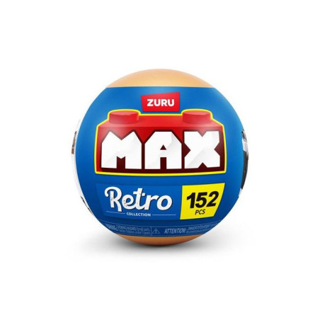Capsule surprise - Jeu de construction - ZURU - Max Premium Retro S2 - Modele aléatoire - Des 8 ans