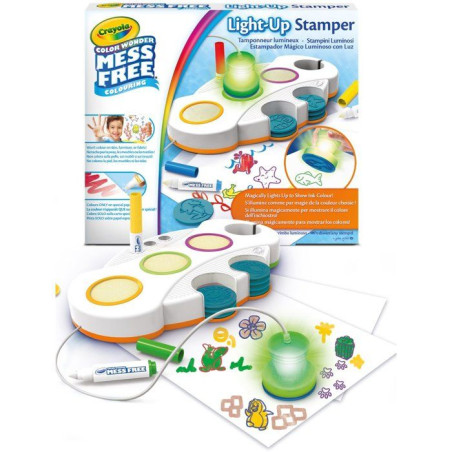 Tampons lumineux - CRAYOLA - Color Wonder - Magic Light-Up Stamper - Des 3 ans