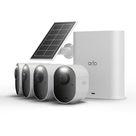 Caméra de surveillance - Arlo - Ultra 3 Kit de 4 caméras + 1 panneau solaire